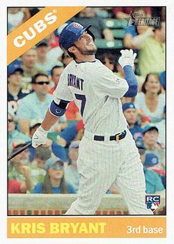 #725b Kris Bryant - Chicago Cubs - 2015 Topps Heritage Baseball