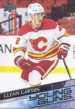 #726 Glenn Gawdin - Calgary Flames - 2020-21 Upper Deck Hockey