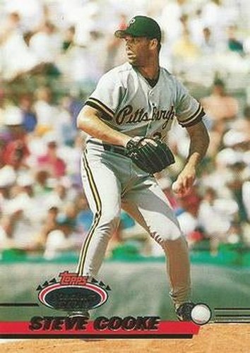 #726 Steve Cooke - Pittsburgh Pirates - 1993 Stadium Club Baseball