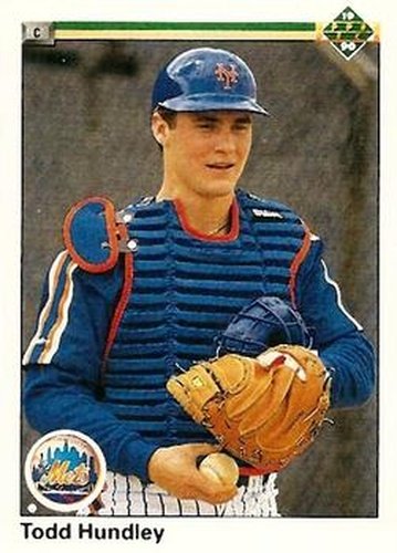 #726 Todd Hundley - New York Mets - 1990 Upper Deck Baseball