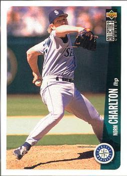 #726 Norm Charlton - Seattle Mariners - 1996 Collector's Choice Baseball