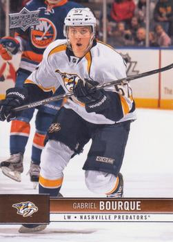 #100 Gabriel Bourque - Nashville Predators - 2012-13 Upper Deck Hockey