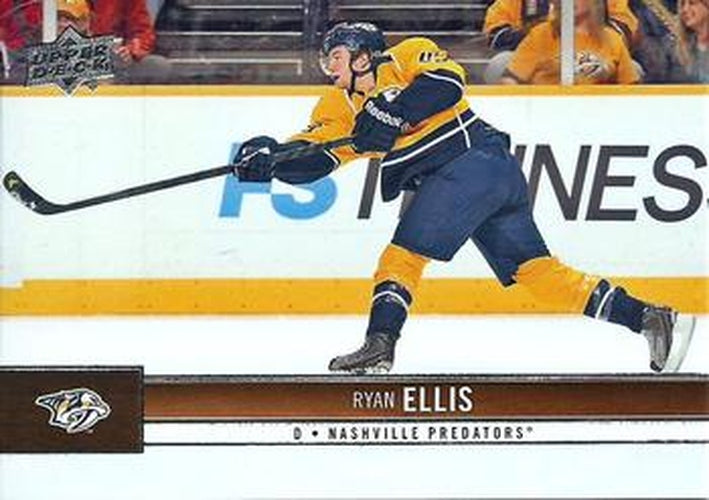 #102 Ryan Ellis - Nashville Predators - 2012-13 Upper Deck Hockey