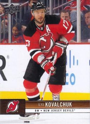 #105 Ilya Kovalchuk - New Jersey Devils - 2012-13 Upper Deck Hockey