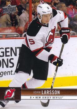 #106 Adam Larsson - New Jersey Devils - 2012-13 Upper Deck Hockey