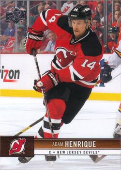#107 Adam Henrique - New Jersey Devils - 2012-13 Upper Deck Hockey