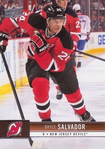 #108 Bryce Salvador - New Jersey Devils - 2012-13 Upper Deck Hockey
