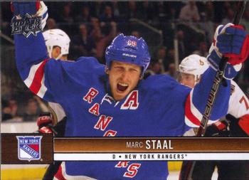 #121 Marc Staal - New York Rangers - 2012-13 Upper Deck Hockey
