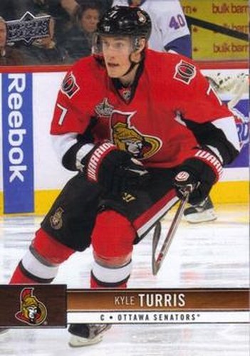 #129 Kyle Turris - Ottawa Senators - 2012-13 Upper Deck Hockey