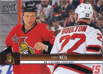 #131 Chris Neil - Ottawa Senators - 2012-13 Upper Deck Hockey