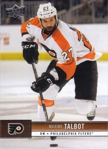 #135 Maxime Talbot - Philadelphia Flyers - 2012-13 Upper Deck Hockey