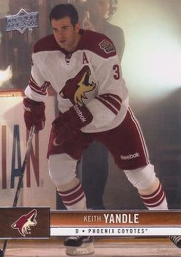 #143 Keith Yandle - Phoenix Coyotes - 2012-13 Upper Deck Hockey