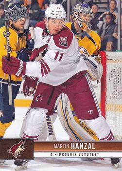 #144 Martin Hanzal - Phoenix Coyotes - 2012-13 Upper Deck Hockey