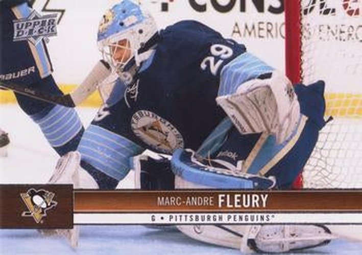 #147 Marc-Andre Fleury - Pittsburgh Penguins - 2012-13 Upper Deck Hockey