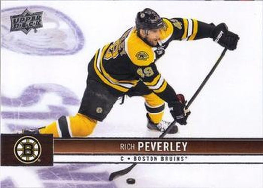 #14 Rich Peverley - Boston Bruins - 2012-13 Upper Deck Hockey