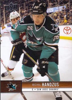 #157 Michal Handzus - San Jose Sharks - 2012-13 Upper Deck Hockey