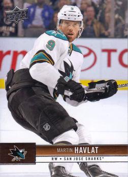 #158 Martin Havlat - San Jose Sharks - 2012-13 Upper Deck Hockey