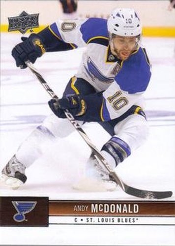 #164 Andy McDonald - St. Louis Blues - 2012-13 Upper Deck Hockey