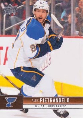 #165 Alex Pietrangelo - St. Louis Blues - 2012-13 Upper Deck Hockey