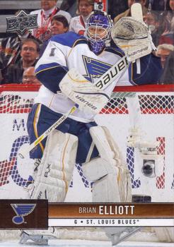#166 Brian Elliott - St. Louis Blues - 2012-13 Upper Deck Hockey