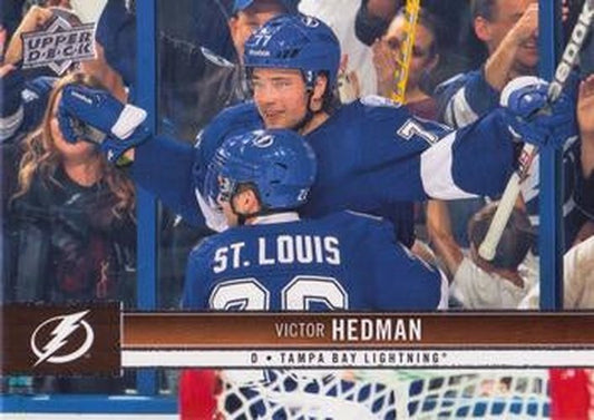 #170 Victor Hedman - Tampa Bay Lightning - 2012-13 Upper Deck Hockey