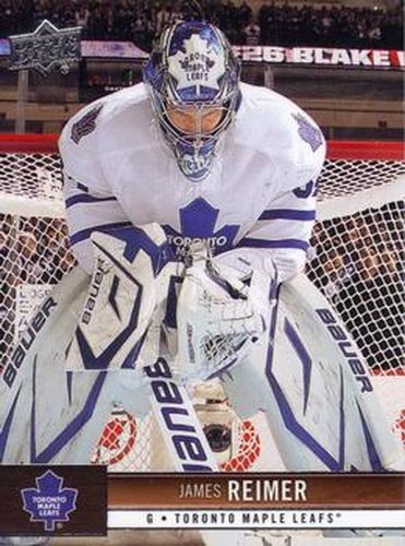 #174 James Reimer - Toronto Maple Leafs - 2012-13 Upper Deck Hockey