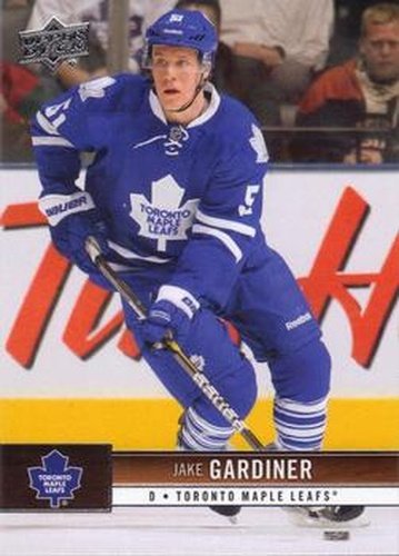 #178 Jake Gardiner - Toronto Maple Leafs - 2012-13 Upper Deck Hockey