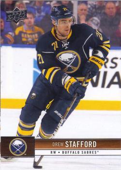 #17 Drew Stafford - Buffalo Sabres - 2012-13 Upper Deck Hockey
