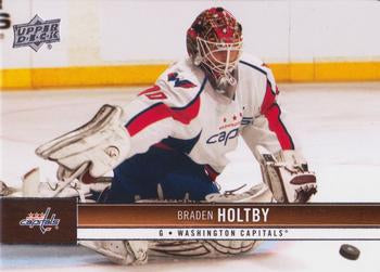 #188 Braden Holtby - Washington Capitals - 2012-13 Upper Deck Hockey