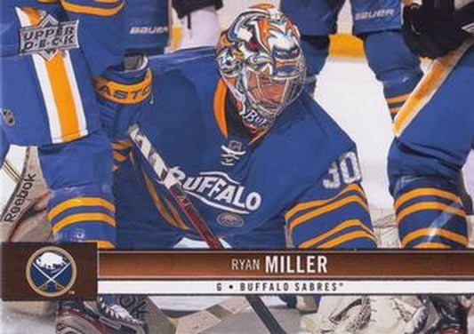 #18 Ryan Miller - Buffalo Sabres - 2012-13 Upper Deck Hockey