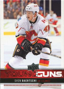 #208 Sven Baertschi - Calgary Flames - 2012-13 Upper Deck Hockey