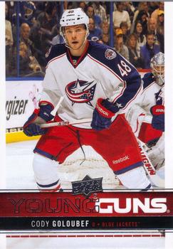 #215 Cody Goloubef - Columbus Blue Jackets - 2012-13 Upper Deck Hockey