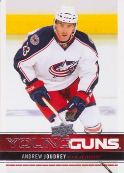 #217 Andrew Joudrey - Columbus Blue Jackets - 2012-13 Upper Deck Hockey
