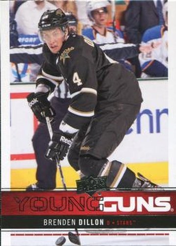 #220 Brenden Dillon - Dallas Stars - 2012-13 Upper Deck Hockey
