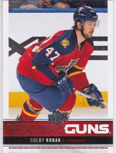 #224 Colby Robak - Florida Panthers - 2012-13 Upper Deck Hockey