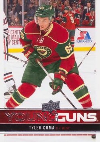 #228 Tyler Cuma - Minnesota Wild - 2012-13 Upper Deck Hockey