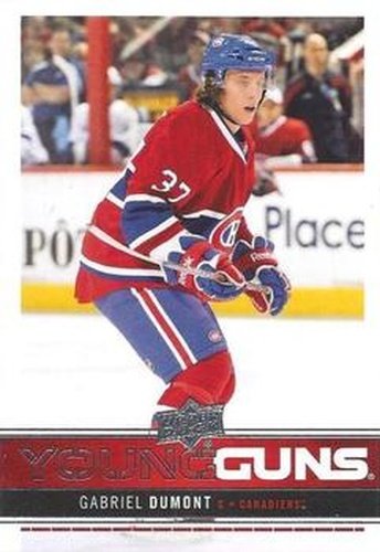 #231 Gabriel Dumont - Montreal Canadiens - 2012-13 Upper Deck Hockey