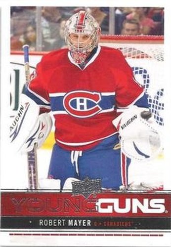 #232 Robert Mayer - Montreal Canadiens - 2012-13 Upper Deck Hockey