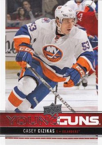 #235 Casey Cizikas - New York Islanders - 2012-13 Upper Deck Hockey