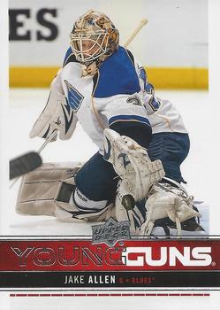 #244 Jake Allen - St. Louis Blues - 2012-13 Upper Deck Hockey