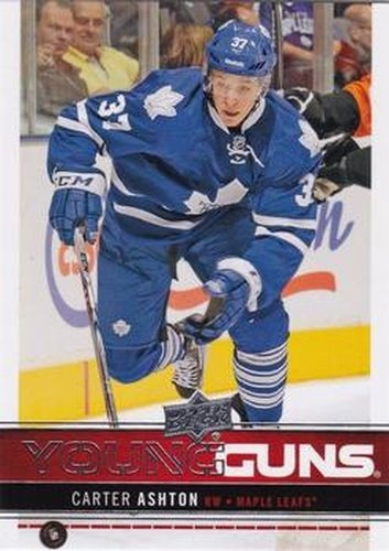 #247 Carter Ashton - Toronto Maple Leafs - 2012-13 Upper Deck Hockey
