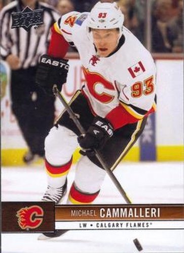 #25 Mike Cammalleri - Calgary Flames - 2012-13 Upper Deck Hockey