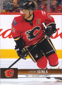 #27 Jarome Iginla - Calgary Flames - 2012-13 Upper Deck Hockey