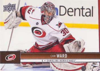 #30 Cam Ward - Carolina Hurricanes - 2012-13 Upper Deck Hockey