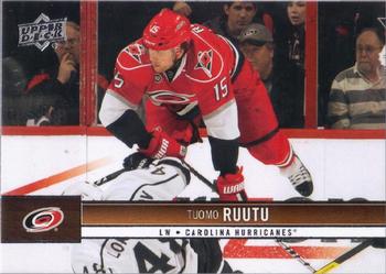 #33 Tuomo Ruutu - Carolina Hurricanes - 2012-13 Upper Deck Hockey