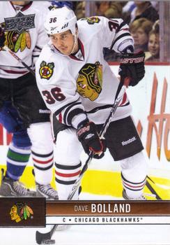 #34 Dave Bolland - Chicago Blackhawks - 2012-13 Upper Deck Hockey