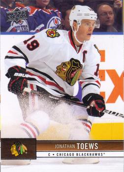 #35 Jonathan Toews - Chicago Blackhawks - 2012-13 Upper Deck Hockey