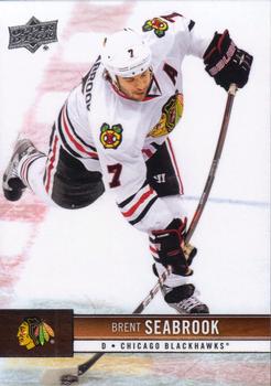 #36 Brent Seabrook - Chicago Blackhawks - 2012-13 Upper Deck Hockey