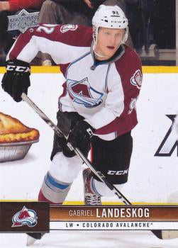 #43 Gabriel Landeskog - Colorado Avalanche - 2012-13 Upper Deck Hockey