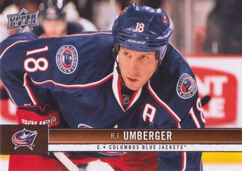 #47 R.J. Umberger - Columbus Blue Jackets - 2012-13 Upper Deck Hockey